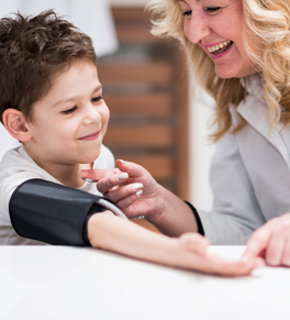 Blood pressure deals in children